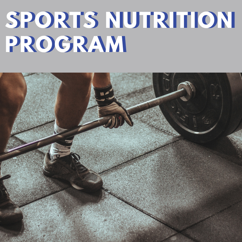 Sports nutrition program